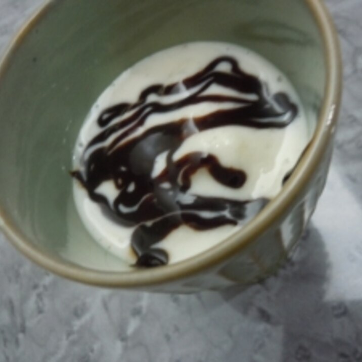 シャリっと☆豆乳ヨーグルトチョコドリンク